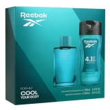 KIT REEBOK COOL YOUR BODY EDT MAS 100ML+HAIR B/GEL