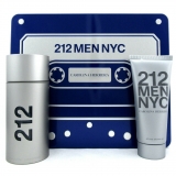 KIT CAROLINA HERRERA 212 MEN 100ML+SHOWER GEL     