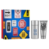 KIT CAROLINA HERRERA 212 MEN 100ML+AFTER SHAVE    