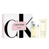 KIT CALVIN KLEIN ETERNITY EDP FEM 100ML+BODY+10ML 