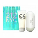 KIT CAROLINA HERRERA 212 FEM 100ML+BODY LOTION    