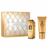 KIT PACO 1 MILLION GOLD EDP M 100ML+S/GEL METAL 