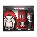 I KIT NETFLIX LA CASA DE PAPEL 100ML+S/GEL+BAG    