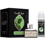LATTAFA SHEIKH AL SHUYUKH BLACK EDP MAS 50ML+DEO