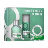 KIT BENETTON UD BE STRONG EDT MAS 100ML+DEO 150ML