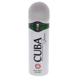 CUBA DEO SPRAY GREEN MAS 200ML