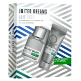 KIT BENETTON UD AIM HIGH EDT MAS 100ML+A/SHAVE    