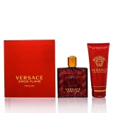 KIT VERSACE EROS FLAME EDP MAS 100ML+S/GEL 100ML  