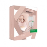 KIT BENETTON COLORS WOMAN ROSE 80ML+DEO SPRAY     