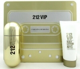 KIT CAROLINA HERRERA 212 VIP FEM 80ML+BODY LATA   