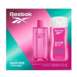KIT REEBOK INSPIRE YOUR MIND EDT FEM 100ML+S/GEL