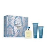 KIT DOLCE GABBANA LIGHT BLUE MAS 125ML+AFTER+GEL  