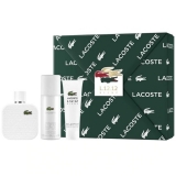 KIT LACOSTE BLANC EDT MAS 100ML+S/GEL+DEO SPRAY   