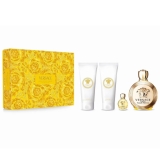 KIT VERSACE EROS EDP FEM 100ML+B/L+S/G+MINI       