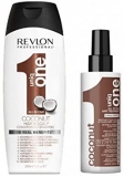 REVLON UNIQ ONE KIT SHAMPOO 300ML+LEAVE-IN COCO   