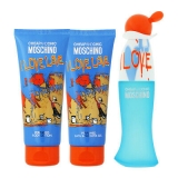 KIT MOSCHINO I LOVE LOVE 50ML+BODY+SHOWER GEL     