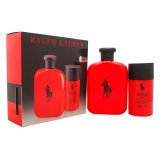 KIT RALPH POLO RED 125ML+DEO                      