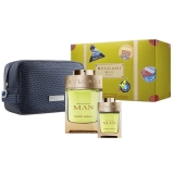 KIT BVLGARI MAN WOOD NEROLI EDP 100ML+15ML+NECESER