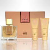 KIT AFNAN PRIDE EDP FEM 100ML+B/LOTION+S/GEL 