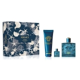 KIT VERSACE EROS PARFUM MAS 100ML+S/GEL+MINI
