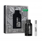 KIT BENETTON COLORS MAN BLACK INT 100ML+10ML      