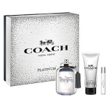 KIT COACH PLATINUM EDP MAS 100ML+SHOWER GEL+MINI  