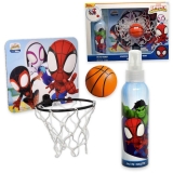 I KIT MARVEL SPIDEY & FRIENDS BODY SPRAY+BAKET BOL