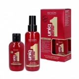 REVLON UNIQ ONE KIT 2X1 SHA 100ML+LEAVE-IN 150ML  