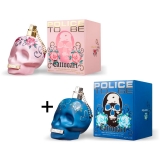 POLICE TO BE TATTOOART EDP FEM 125ML+EDT MAS 125ML