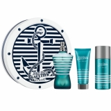 KIT JEAN PAUL G LE MALE 125ML+S/GEL+DEO SPY LATA  