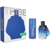 KIT BENETTON WE ARE TRIBE M 90ML+DEO SPRAY        