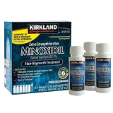 KIRKLAND MINOXIDIL TRAT. CRECIMENTO CAPILAR 6X60ML