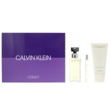 KIT CALVIN KLEIN ETERNITY EDP FEM 100ML+BODY+MINI 