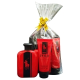 KIT RALPH LAUREN POLO RED INTENSE 125ML+GEL+NEC   