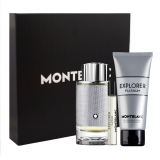 KIT MONTBLANC EXPLORER PLATINUM 100ML+SG+7.5ML    