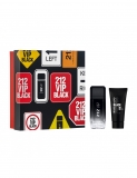 KIT CAROLINA 212 VIP BLACK MEN 100ML+S/GEL        