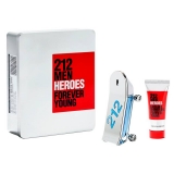 KIT CAROLINA 212 MEN HEROES EDT 90ML+B/WASH 100ML 